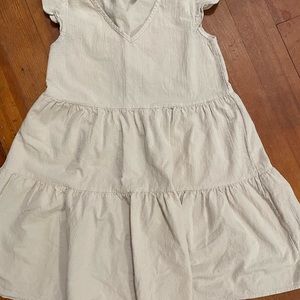 ruffled dress